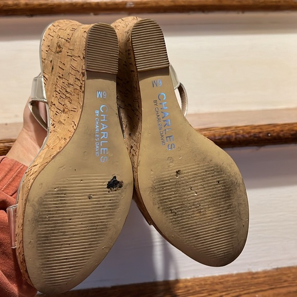 CHARLES by CHARLES DAVID womens wedge size 6 - Picture 5 of 7